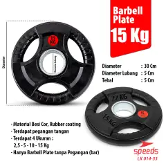 SPEEDS Plate Dumbell Plate Barbell 15 kg Diameter 5 cm Dumbell Plate Barbell Plate 014-33