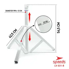 SPEEDS Kaki Penyangga Tripod 031-8