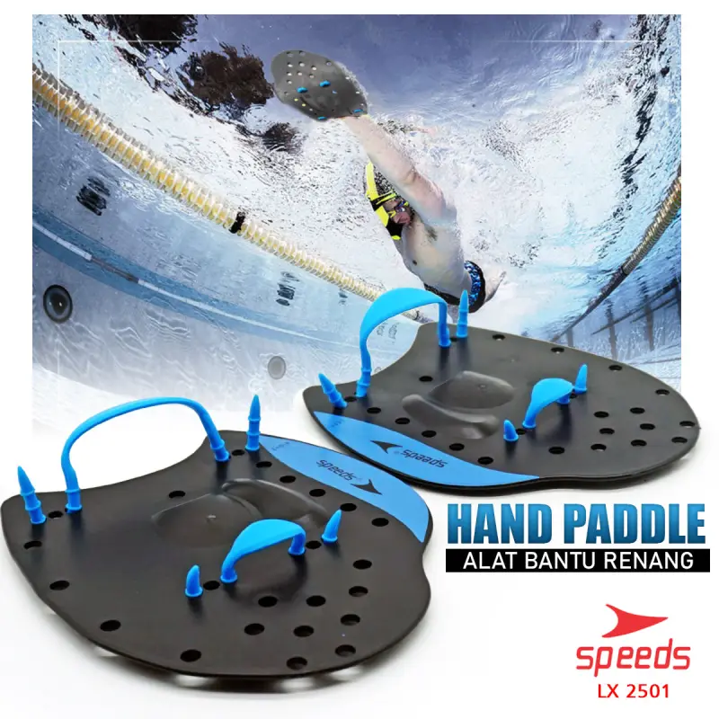 SPEEDS Hand Frog Diving Fin Hand Paddle Swimming Aids for Beginners for Teenagers 017-2501