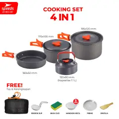 SPEEDS Alat Masak Set Nesting 4in1 003-501