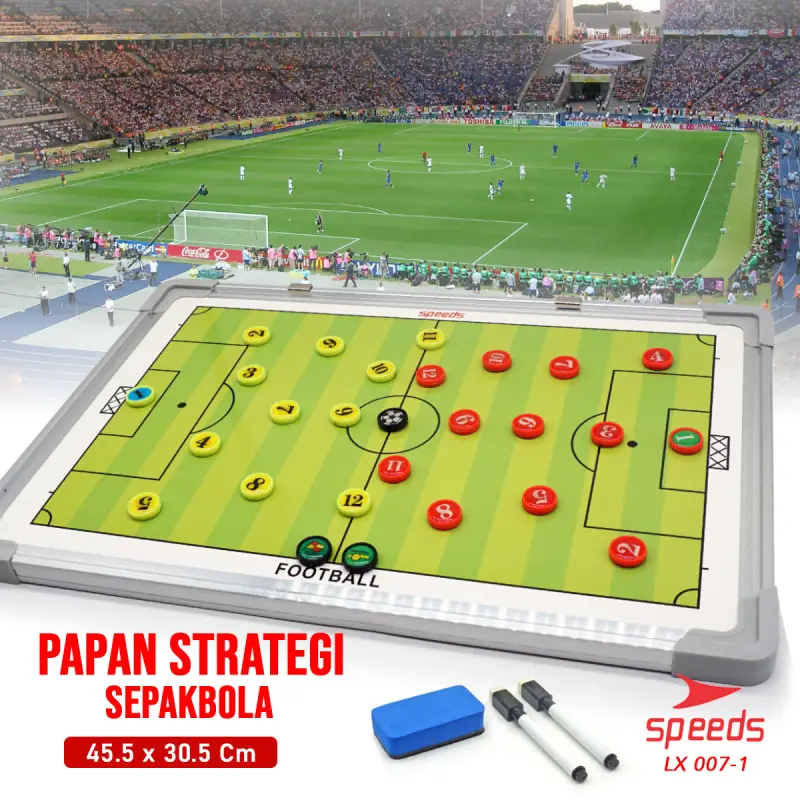 SPEEDS Soccer Strategy Board Futsal Football Coach Board Games Soccer Game Kids 007-1
