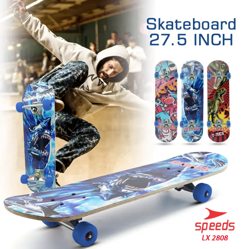 SPEEDS Papan Skateboard FullSet Dewasa 028-2808