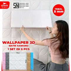SPEEDS Wallpaper Dinding 3D SNI 205-12