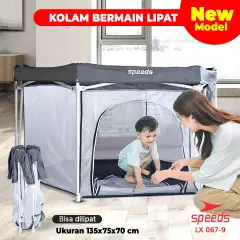 SPEEDS Kolam Mandi Bola Lipat Anak 067-9