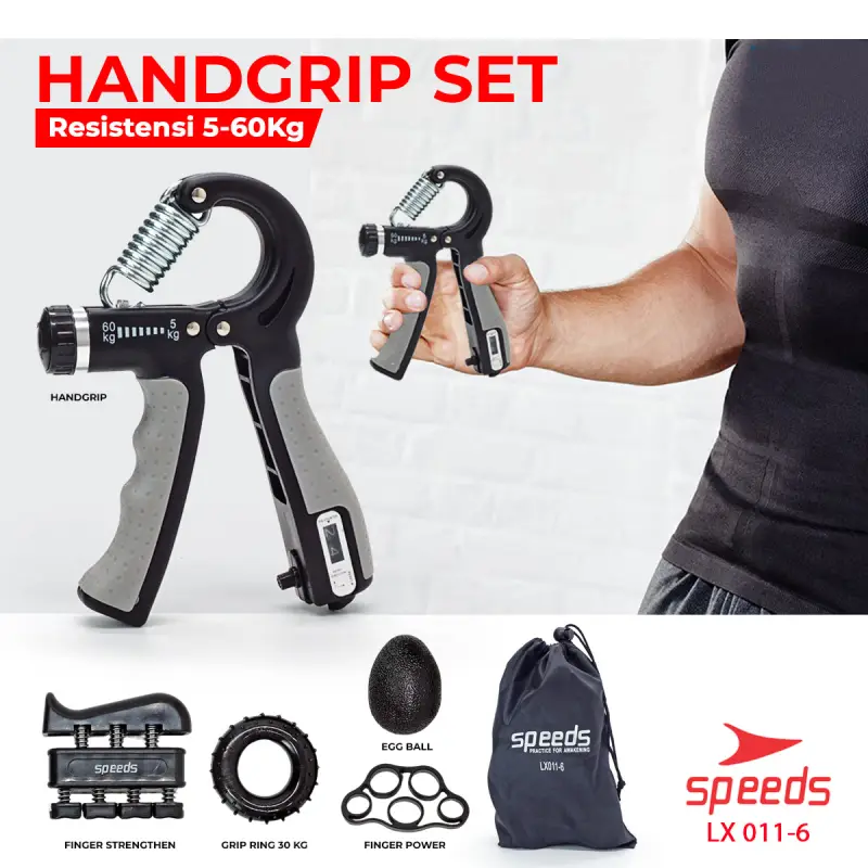 SPEEDS Handgrip 5-60Kg 011-6