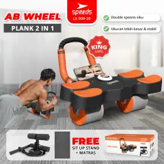 SPEEDS AB Wheels Plank Trainer 2in1 009-20