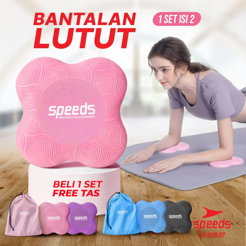 SPEEDS Yoga Knee Pad Alas Lutut Yoga 019-27