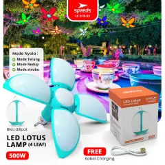 SPEEDS Lampu Emergency Gantung Bentuk Bunga 500W 018-63