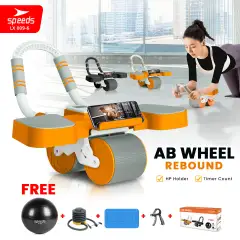 SPEEDS Ab Roller Ab Wheel Automatic Rebound 009-6