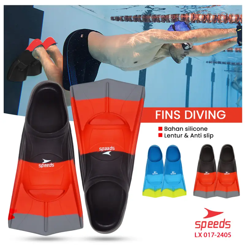 SPEEDS Kaki Katak Fins 017-2405