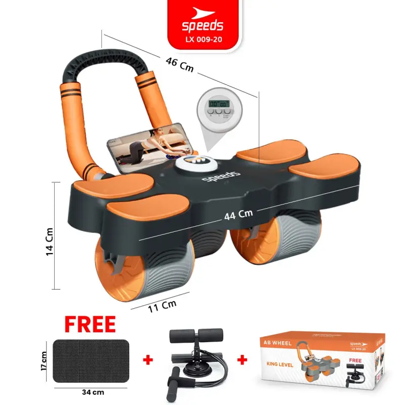 SPEEDS AB Wheels Plank Trainer 2in1 009-20