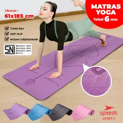 SPEEDS Matras Yoga TPE 6mm SNI 027-1