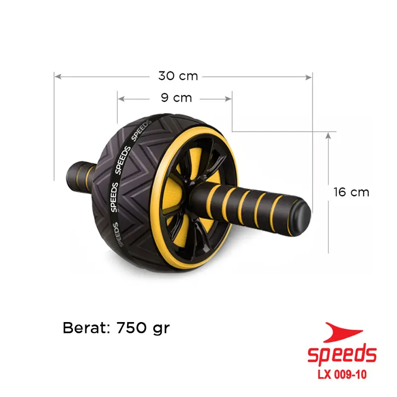SPEEDS Ab Wheel Abdominal 009-10