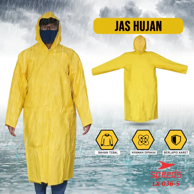SPEEDS Jas Hujan Rain Coat Ponco 036-5