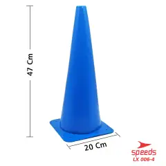 SPEEDS Cone Cone 标记运动训练五人制足球滑冰足球 47 厘米 006-4