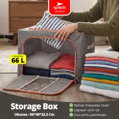 SPEEDS Storage Box Kotak Penyimpanan 100L 66L 075-3