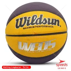 SPEEDS Bola Basket Wildsun Rubber Original 043-5