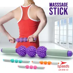SPEEDS按摩球按摩工具按摩棒滚轮棒刺球刺球瑜伽健身019-13