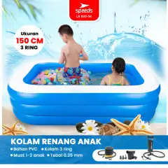 SPEEDS Kolam Renang Tiup 150x105x56cm 020-34
