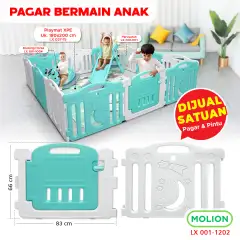 SPEEDS Pagar Bayi Playpen Lipat Baby Fence 001-M1202
