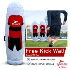 SPEEDS Free Kick Wall Training Goal kiper 175cm 006-11
