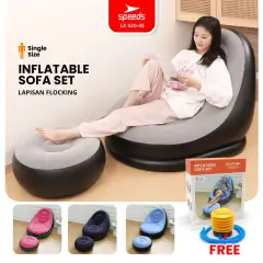 SPEEDS Sofa Angin Beanbag + Pijakan Kaki 020-45