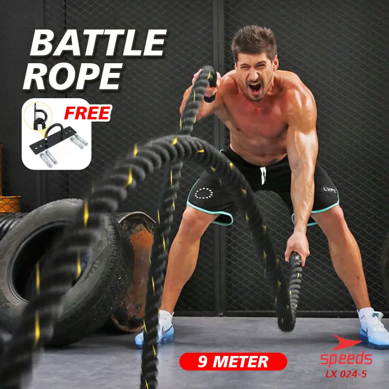 SPEEDS Battle Rope 9 Meter 024-5