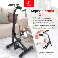 SPEEDS Pedal Exerciser Alat Terapi Mini Sepeda Kaki Tangan 042-77