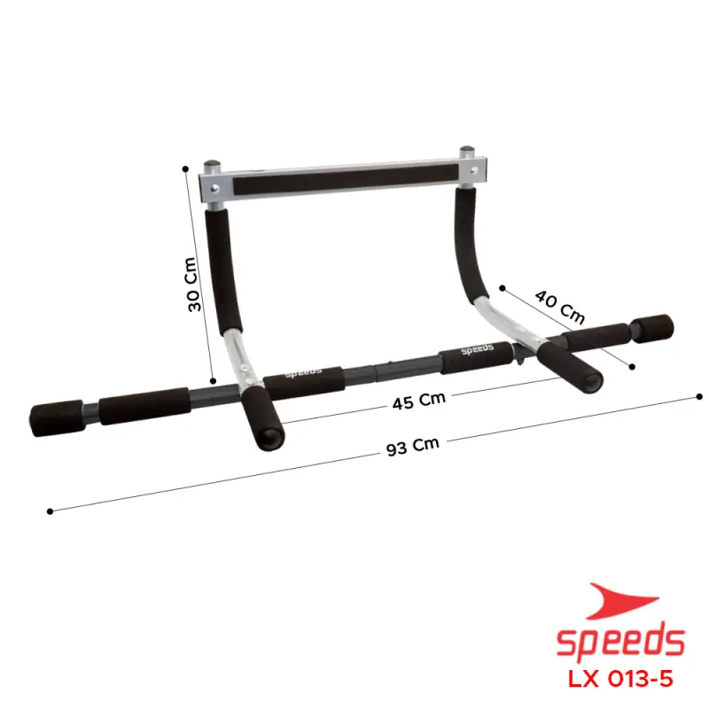 SPEEDS Pull Up Bar/Iron Gym /chin up / Bar Door Fitness Equipment 6 in 1 013-5