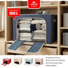 SPEEDS Kotak Penyimpanan Box Storange 66L 100L 075-8