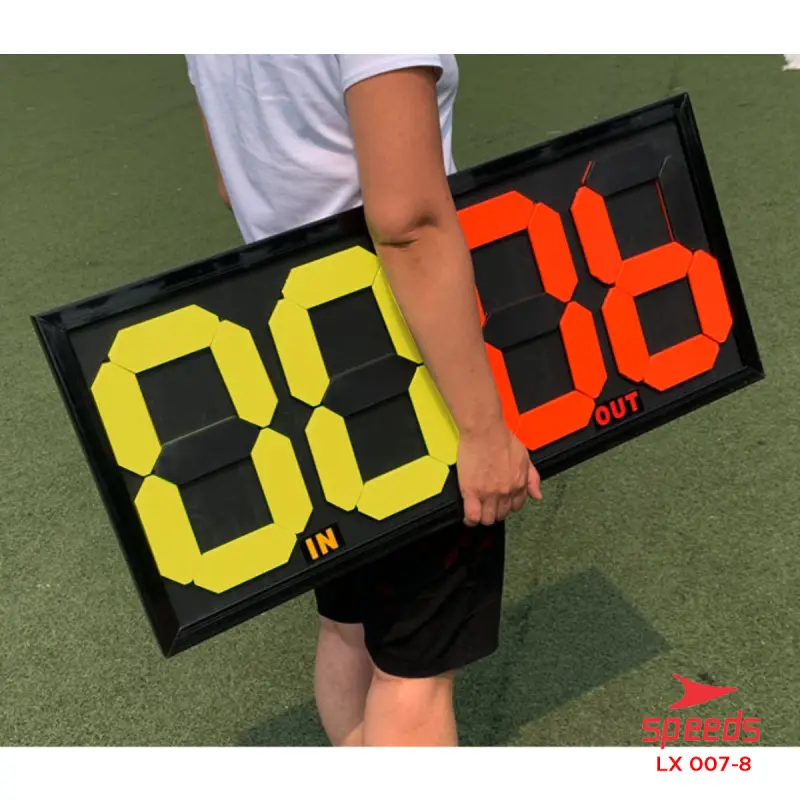 SPEEDS Papan Pergantian Pemain In-Out 007-8
