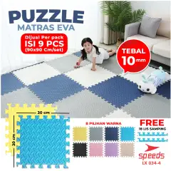 SPEEDS Matras EVA mat 30x30cm 10mm 034-4