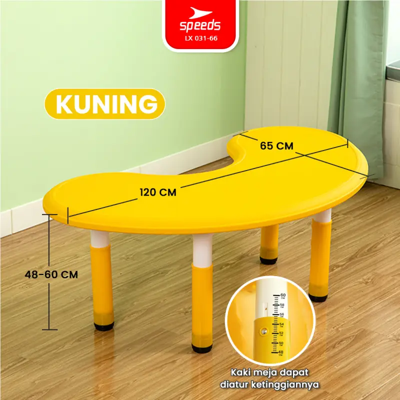 SPEEDS Meja Belajar Anak Bulan 031-66
