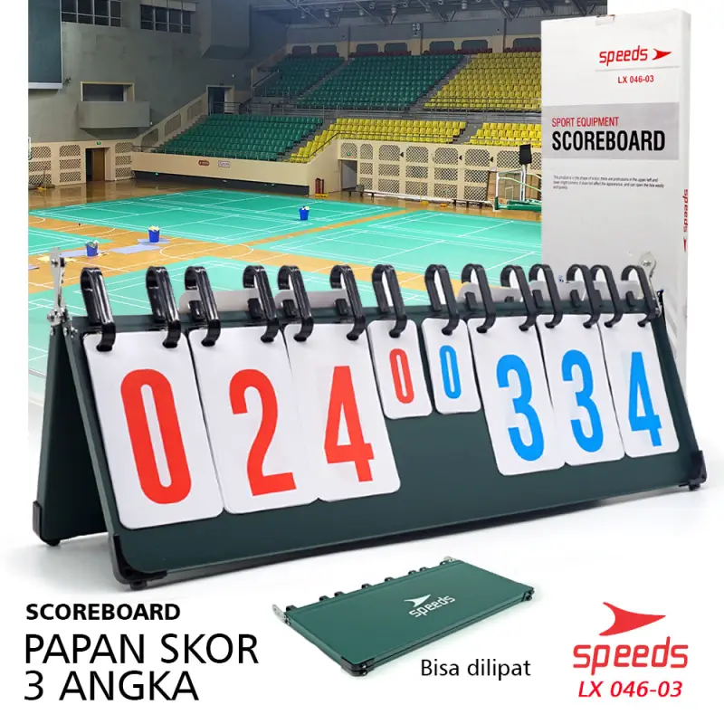 SPEEDS Score Board / 8 digit scoreboard for quality Futsal Football 046-3