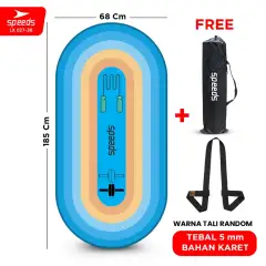 SPEEDS Yoga Mat Ab Wheel Anti Slip 027-30