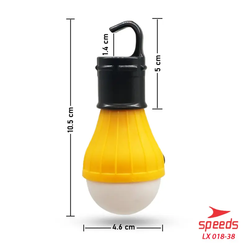 SPEEDS Lampu LED Bohlam Emergency 3 Mode Nyala 018-38