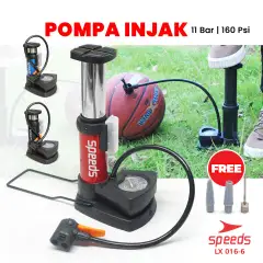 SPEEDS Pompa Angin Injak Mini 016-6