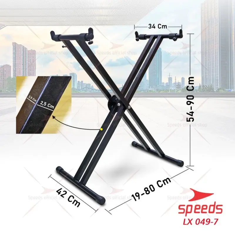 SPEEDS Stand Keyboard Double 049-7