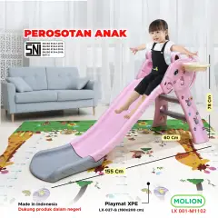 Mainan SNI Perosotan Anak Prosotan Pagar Ayunan Kuda Kudaan Karpet Berstandar 001-M1102