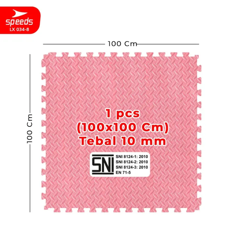 SPEEDS Evamat 103x103cm 12mm Matras Puzzle 034-8