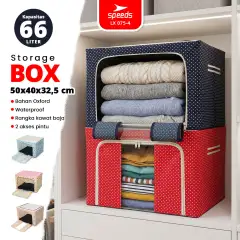 SPEEDS Storage Box Kain Kotak Penyimpanan 66L 100L 075-4