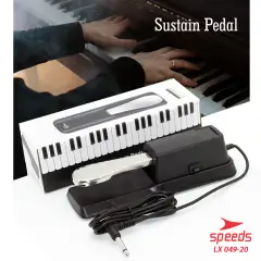 SPEEDS Sustain Pedal Keyboard Piano Universal 049-20