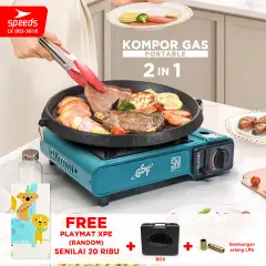 SPEEDS Kompor Gas Portabel 2in1 Portable 003-3616