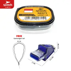SPEEDS Referee Whistle Treble Whistle Sport Whistle 120db Sport Whistle + Lanyard Linesman Strap 007-15