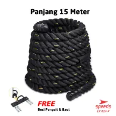 SPEEDS Battling Ropes Tali Fitness 15 Meter 024-7