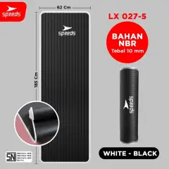SPEEDS Matras Yoga NBR Tebal 10mm 027-5
