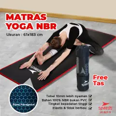 SPEEDS Matras Yoga NBR Tebal 10mm 027-5