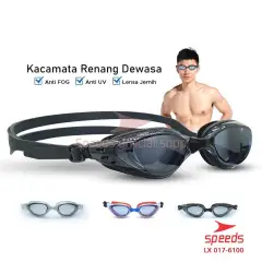 SPEEDS Kacamata Renang Dewasa Anti UV Fog 017-6100