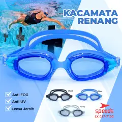 SPEEDS Kacamata Renang Dewesa Anti Fog & UV Shield 017-7100