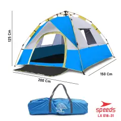 SPEEDS Tenda Camping Otomatis Muat 1-2 Orang 018-31
